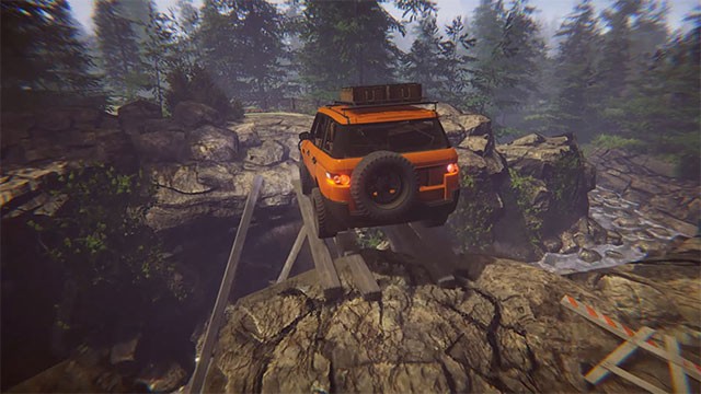 Sử dụng xe tải để di chuyển và thuốc nổ, cuốc xẻng để đào tìm hóa thạch