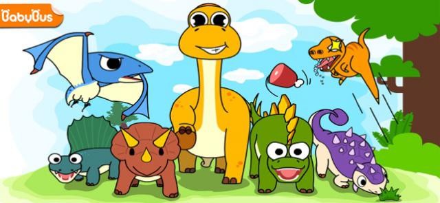 Tìm hiểu về thế giới khủng long trong game Dinosaur World của BabyBus