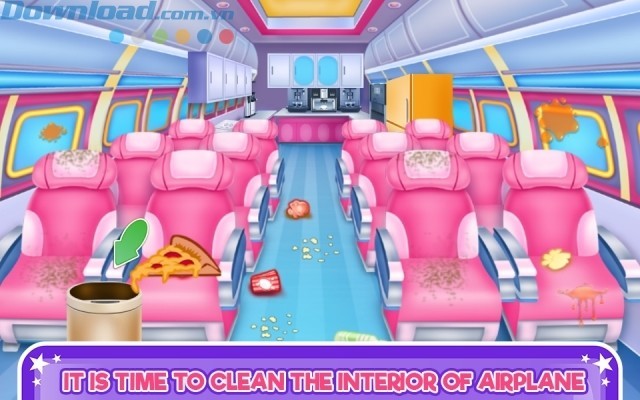 Làm sạch khoang hành khách