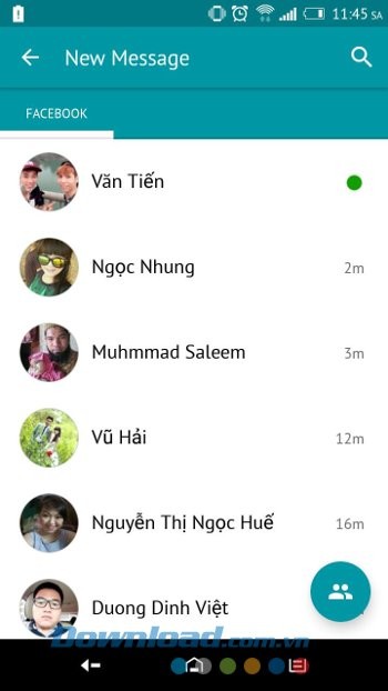 Kết nối bạn bè với Disa