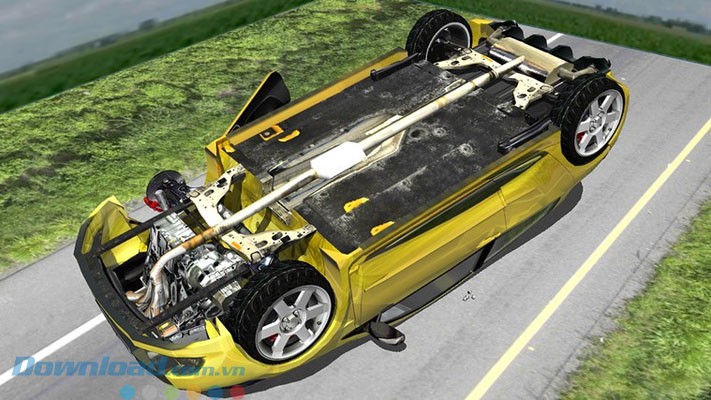 Thiết kế đồ vật cực kì chi tiết