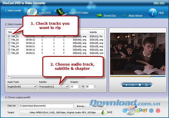 DiscCool DVD to Video Converter
