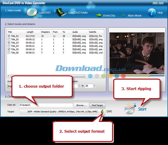 DiscCool DVD to Video Converter