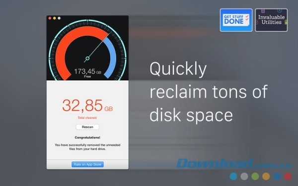 Disk Diag cho Mac xử lý triệt để các file rác dung lượng lớn