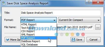Các định dạng xuất file