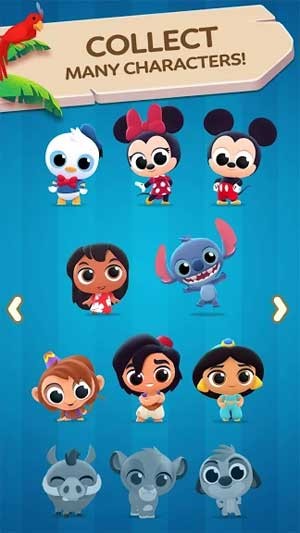 Thu thập các nhân vật nổi tiếng trong vũ trụ Disney và Pixar