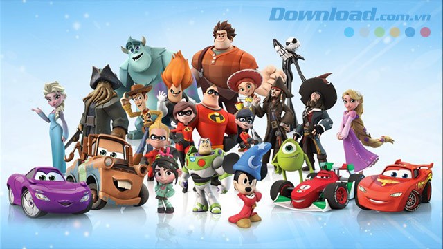 Các nhân vật trong game Disney Infinity: Toy Box