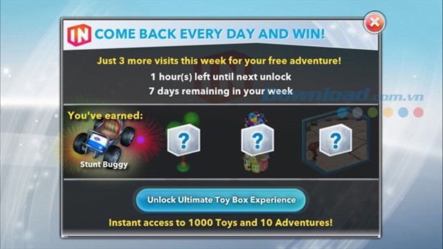 Mở khóa những cuộc phiêu lưu mới