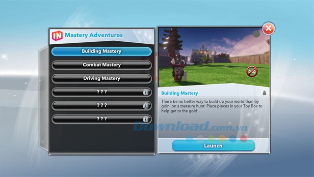 Những cuộc phiêu lưu có sẵn