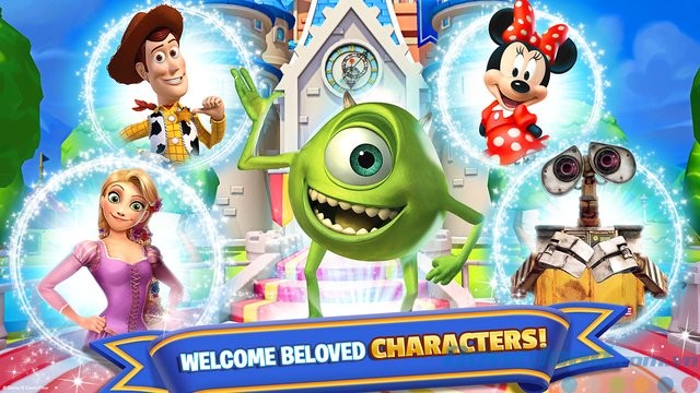Chào mừng nhân vật Disney đáng yêu