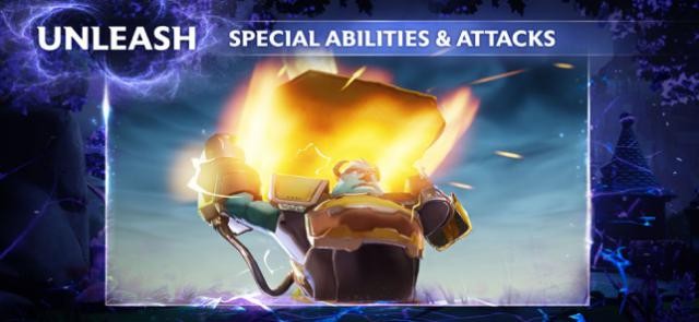 Giải phóng khả năng đặc biệt và tấn công mạnh mẽ