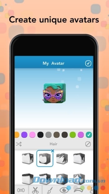 Tạo avatar nhân vật hoạt hình Disney