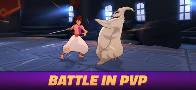 Tham gia vào các trận chiến PvP cùng những nhân vật Disney huyền thoại trong game Disney Sorcerer's Arena
