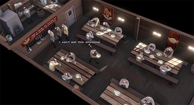 Ở lại nhà tù và chịu đựng sự áp bức của chế độ...