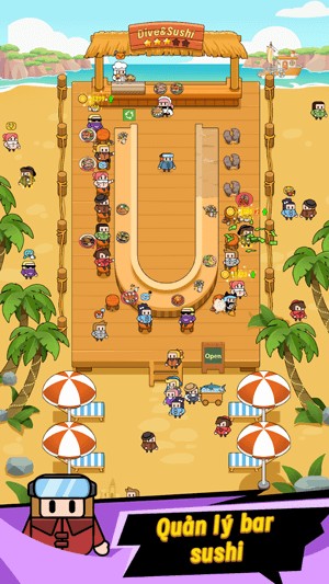Quản lý bar sushi