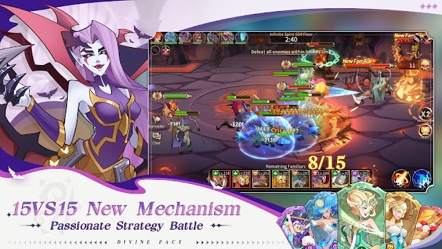 Divine Pact cho bạn tham gia vào các trận chiến 15v15 hỗn loạn