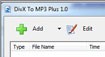 DivX to MP3 Plus - Convert DivX to MP3