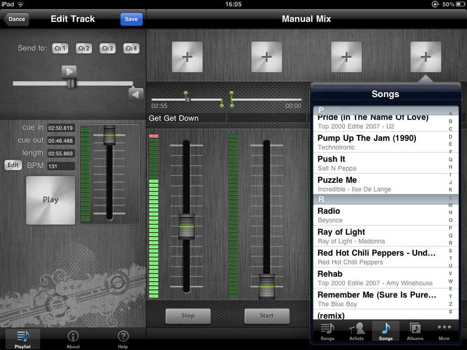 DJ Mixer HD cho iOS