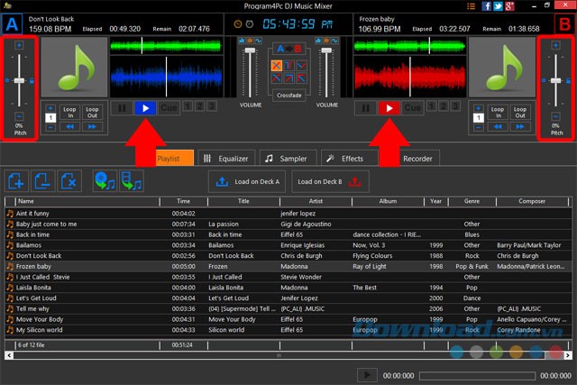 Điều khiển deck ảo