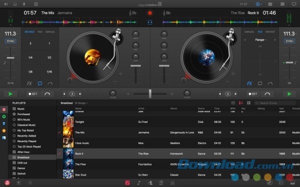 djay Pro cho Mac - Phần mềm mix nhạc tuyệt vời của các DJ chuyên nghiệp
