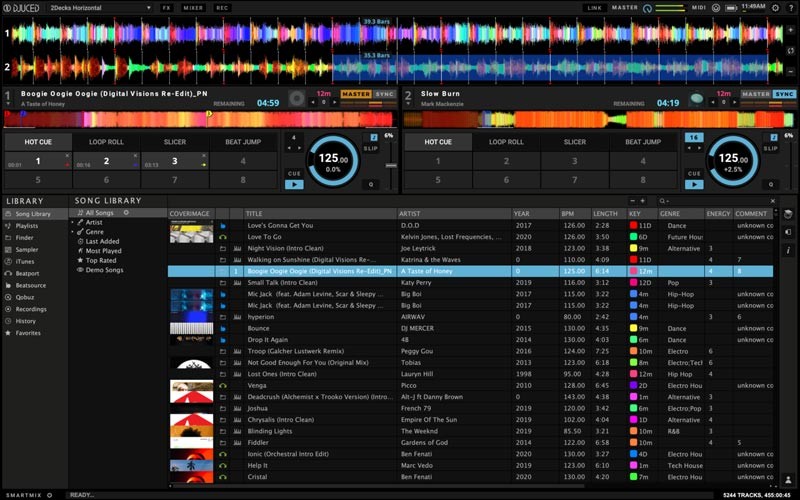 Phần mềm DJ nhạc DJUCED