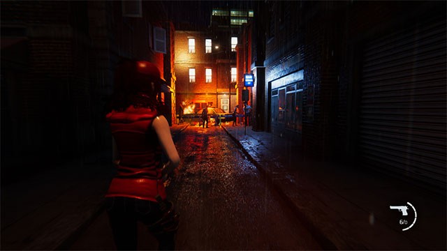 Điều khiển nhân vật di chuyển trên nhiều địa hình khác nhau để tiếp cận phòng thí nghiệm bí mật