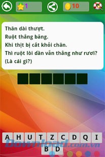 Đố vui dân gian cho Android