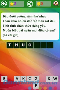 Đố vui dân gian cho Android