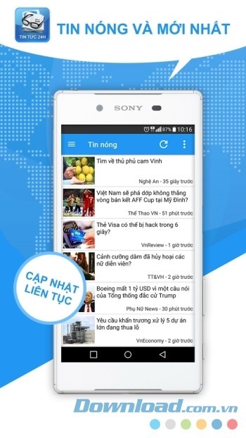 Cập nhật thông tin nhanh nhất và mới nhất