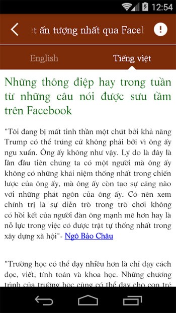 Báo song ngữ