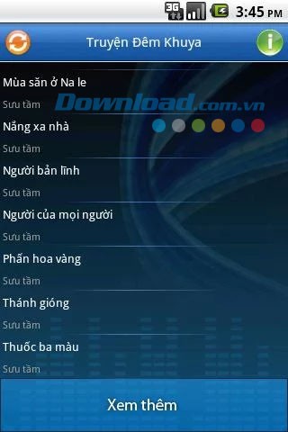 Đọc truyện đêm khuya cho Android