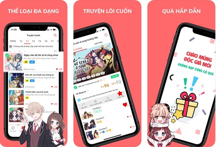 Ứng dụng Đọc Truyện Tranh cho iOS
