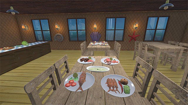 Câu cá, nấu ăn và quản lý nhà hàng hải sản tất cả trong một trò chơi mang tên Dockside Dreams - Fish and Cook Simulator