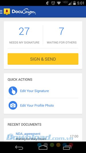 DocuSign - Sign & Send Docs