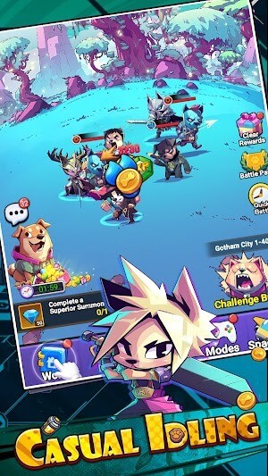 Lối chơi idle casual hấp dẫn