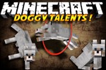 Doggy Talents Mod Minecraft: Huấn luyện chó, tài năng thú cưng