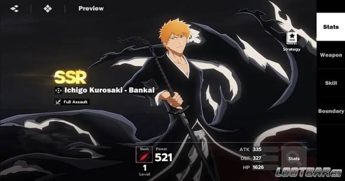 Đội hình mạnh nhất BLEACH: Soul Resonance