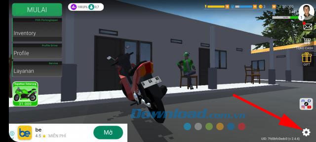 Hướng dẫn đổi ngôn ngữ Ojol The Game - Đổi sang tiếng Việt dễ dàng