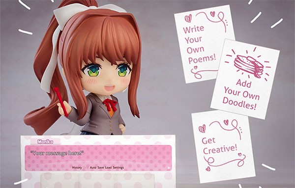 Đặt mua mô hình Nendoroid Monika và sở hữu những nội dung số hóa miễn phí kèm theo