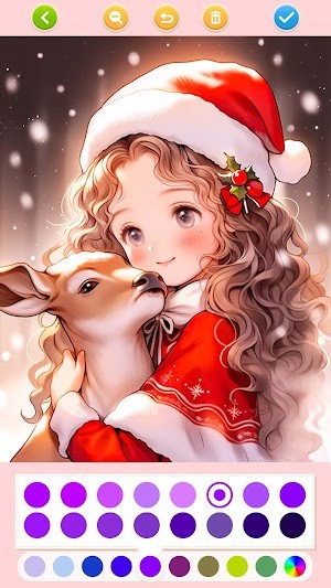 Doll Color là sách tô màu công chúa dành cho trẻ em