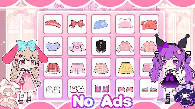 Doll Makeup: Dress up for kids là game thời trang búp bê cho trẻ em không có quảng cáo