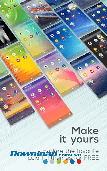 Đa dạng màu chủ đề với Dolphin Browser