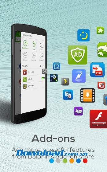 Khám phá nhiều tiện ích thú vị của Dolphin Browser