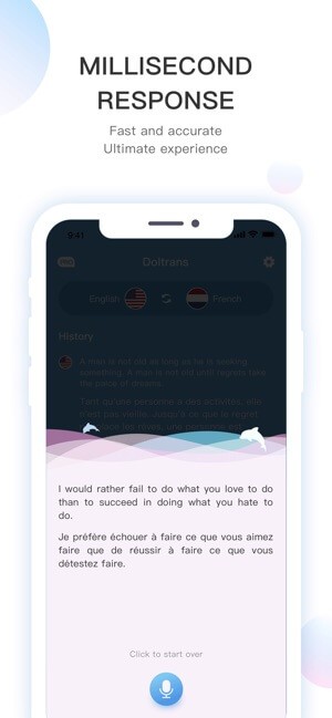 Tốc độ phản hồi ở mức mili giây