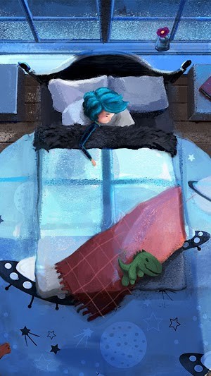 Bạn đi sâu vào cuộc phiêu lưu nội tâm của Domino qua một thế giới vẽ tay