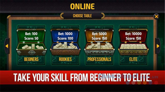 Nhiều chế độ chơi và đặt cược