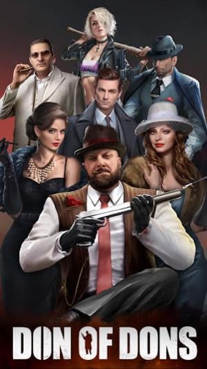 Don of Dons là game chiến thuật, nơi bạn thống trị thế giới ngầm mafia