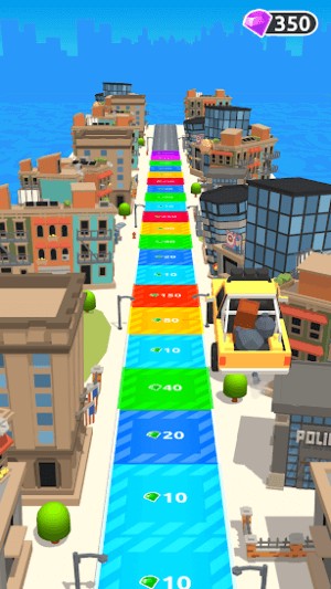 Nhảy thật xa để thu được nhiều kim cương