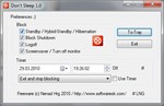 Don't Sleep 6.71 - Hẹn giờ tắt máy tính