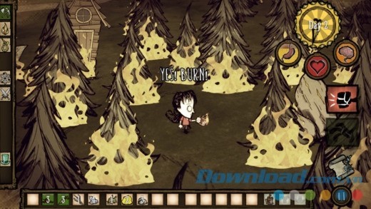 Thiết kế đồ họa trong game Don't Starve: Pocket Edition cho iOS
